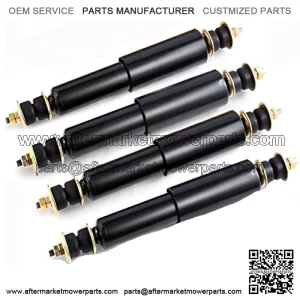 EZGO TXT Golf Cart Front and Rear Shock Absorbers Kit for 1994-Up Gas & Electric Models, Replaces OEM #76418-G01,70248-G01,70324-G01,76419-G01,70928-G01,Nivel Part #5006
