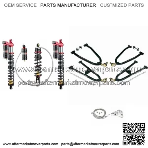Lonestar +2 A-Arms 3 Legacy Front Rear Shocks Suspension Kit Yamaha Banshee