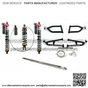 Lonestar +2 A-Arms Axle 3 Legacy Front Rear Shocks Suspension Kit Banshee