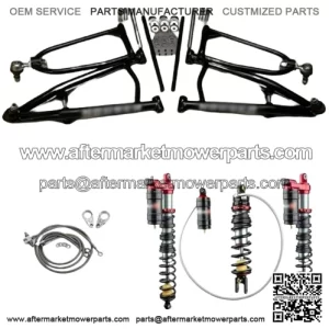 Houser 2.25 Legacy Long Travel Front Rear Shocks Suspension Kit Raptor 700