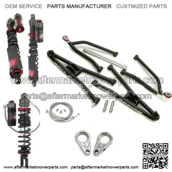 Roll Design Long Travel Arms + Stage 5 Front Rear Shocks Yamaha Banshee