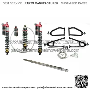 Lonestar +2 A-Arms Axle 3 Legacy Front Rear Shocks Suspension Kit YFZ450