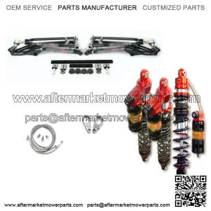 Houser +1 Slicast A-Arms Legacy 3 Front Rear Shocks Honda TRX 450R/ER  06+