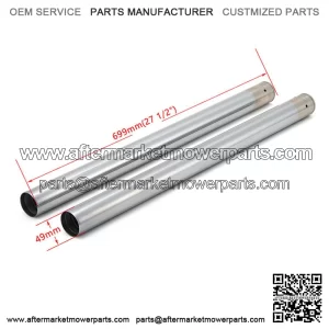 49mm Motorcycle Extended Inner Fork Tubes for Harley
