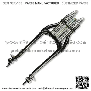 Black Springer Front Fork +18 Over Stock Length For Harley