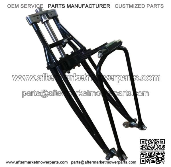 Black Springer Fork Harley Davidson