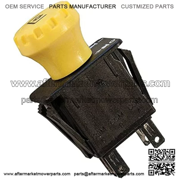 PTO Switch 430-205 Compatible with/Replacement for John Deere 3120, 3203, 3320, 3520 and 3720 Compact Tractors AM116235, AM118802, 6201-01, AM118802