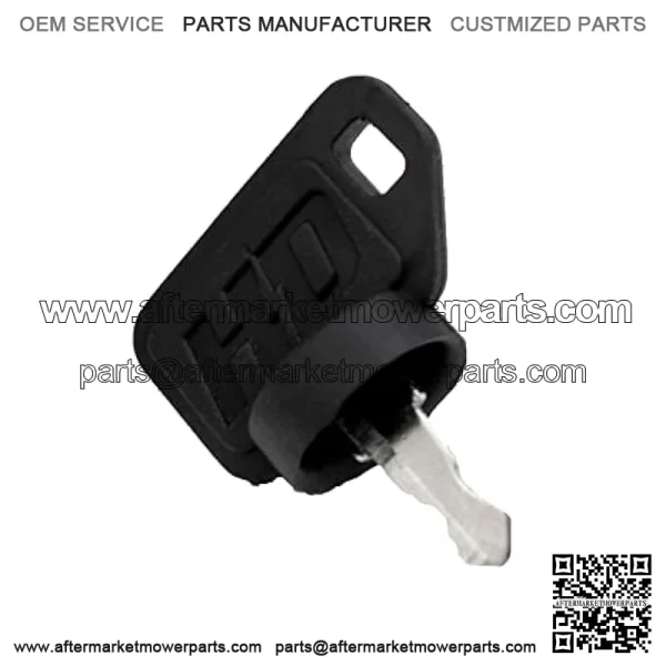 Ignition Switch fits John Deere Compact Utility Tractors: 3120 3203 3320 3520 3720 4105 4120 4210 4310 4320 4410 4510 4520 4610 4710 4720 + Upgraded Umbrella Key, 2 Spare Keys & Carabiner - Image 3