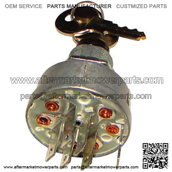 Ignition Switch w/Keys Fits John Deere Military TH 6x4 CS CX TS TX 4x2 Gators - Image 5