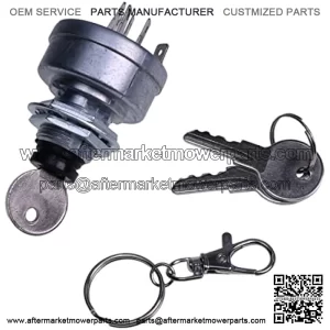 Starter Ignition Switch AM101561 TCA22740 AM107076 TCA15075 Compatible with John Deere 130 160 165 170 175 180 185 240 245 260 265 285 320 500