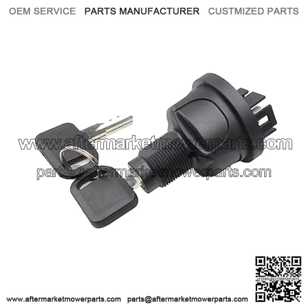 Ignition Switch Fit for John Deere 345 355 636M 648R 652M 661R GT235 GT245 LX277 LX279 X595 XUV550 Z720E Z930M Replace AUC18708