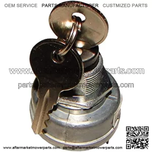 Ignition Switch w/Keys Fits John Deere 1200 1200A Bunker Rakes 800 V40 Aerators