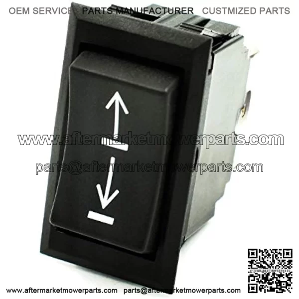 Replacement for John Deere Implement Lift Rocker Switch Golf 1200A Bunker & Field Rack - Compatible with John Deere