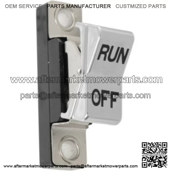 Chrome Run Off Rocker Switch 71547-75 Harley Shovelhead FX XL (For: Harley-Davidson)