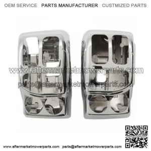 Chrome Handlebar Switch Button Housing Bar Hand Control Set Harley 14+ Touring (For: Harley-Davidson)