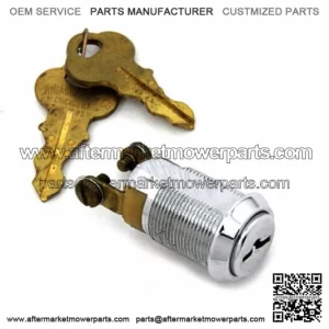 Chrome Mini Miniature On/Off Switch Lock Chicago Keys Harley Chopper Rigid  (For: Harley-Davidson)