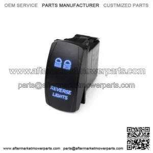 LED Rocker Switch With Blue LED Radiance Reverse Lights