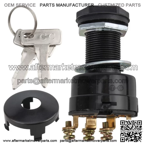 For Club Car DS Gas Cart 1996 up 1018263-01 Golf Cart Ignition Key Switch
