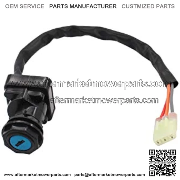 Ignition Switch w/Keys for Suzuki Ozark 250 LTF250 2x4 Quadrunner 500 LTF500F 4x4 Quadsport Z400 LTZ400 Quadsport Z250 LTZ250 Quadmaster 500 LTA500F - Image 2