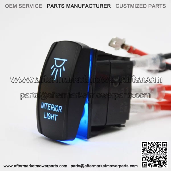 OUTPUT 5V 3.1A USB Power Charger+"INTERIOR LIGHT" UTV Dash Rocker Toggle Switch For: More than one vehicle - Image 4