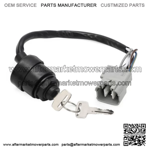 New Ignition Key Switch For Kawasaki KAF820 Mule PRO FX / FXR / FXT 2015-2019 For: More than one vehicle