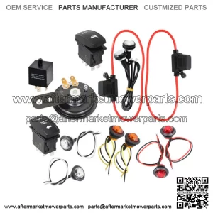 For SXS ATV UTV Rocker Switch Turn Signal Street Legal Led Reverse Kit New For: More than one vehicle