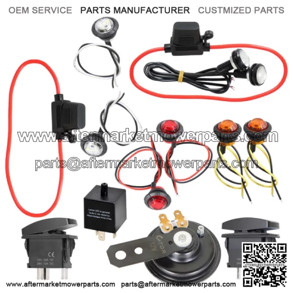 For SXS ATV UTV Rocker Switch Turn Signal Street Legal Led Reverse Kit New For: More than one vehicle - Image 2