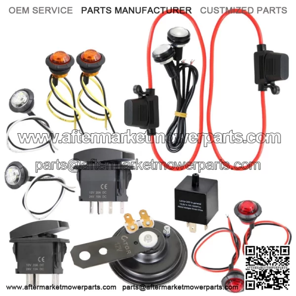For SXS ATV UTV Rocker Switch Turn Signal Street Legal Led Reverse Kit New For: More than one vehicle - Image 3
