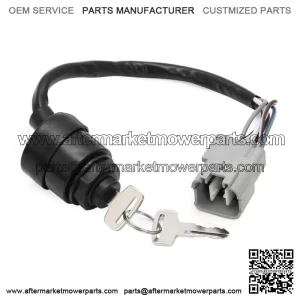 Ignition Key Switch Fits Kawasaki KAF1000 Mule PRO DX / DXT 2016-2017 2018 2019 For: More than one vehicle