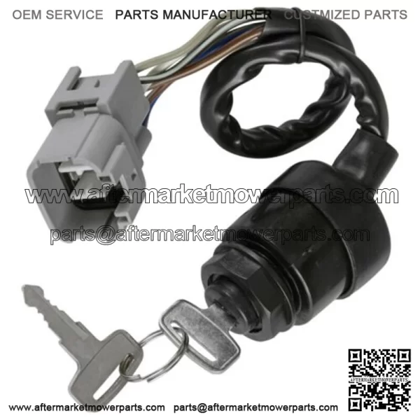Ignition Switch w/ 2 Keys For Kawasaki Mule Pro Series Replaces 27005-0643 For: More than one vehicle - Image 2