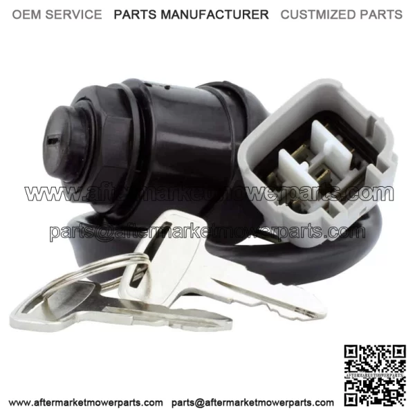 Ignition Switch w/ 2 Keys For Kawasaki Mule Pro Series Replaces 27005-0643 For: More than one vehicle - Image 4