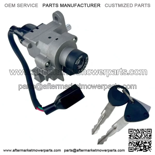 Lock & Key Ignition Barrel Set for Peugeot Vivacity 3 125cc 2008 Onwards