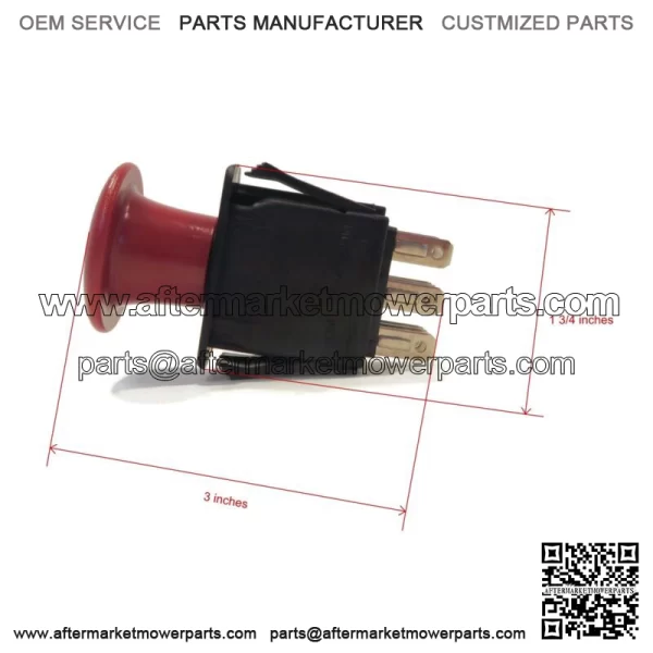 PTO Clutch Switch for  74706, 74721, 74722, 74726 TimeCutter SS 4225 Tractor - Image 2