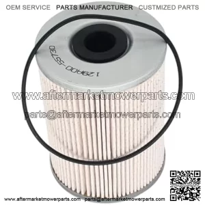MIU802421 Fuel Water Separator Filter with O-ring Compatible with John Deere 1570 1575 1600 3032E 317G 318E 320G 332G 4044M 4044R 4052M 4052R 7400A 7500A
