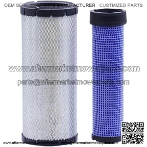 P822768 & P822769 Air (H&V) Filter Replaces RE68048, RE68049, AF25553, LAF8143, 46489, CA9246, AM129028, R1401-42280, 129062-12560, RS3702+RS3703, 6666333, 6666334 Fits for Kubota John Deere Tractor