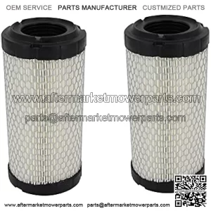 M113621 Air Filter Compatible with Baldwin RS3715 Fleetguard AF25550 John Deere M113621 NAPA6449 (Pack of 2)