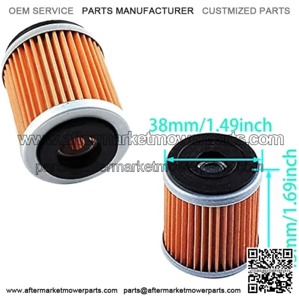 1YW-14451-00-00 Air Oil Filter and Fuel Gas Tank Switch Valve Petcock for Yamaha Timberwolf 250 Big Bear 350 Moto-4 250 350 Kodiak 400 Big Bear 350 Big Bear 1987-1999 with Spark Plug Oil Filter Parts - Image 3