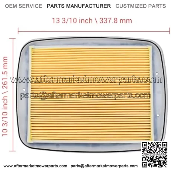6S5E44510000 Air Filter 006-590 6S5-E4451-00-00 Compatible with Yamaha FX HO 2009-2019 FX Cruiser HO 2009-2019 FX SHO 2008-2015 FX Cruiser SHO 2008-2014 FX SVHO 2014-2019 FX Cruiser SVHO - Image 2