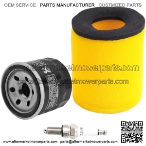 13780-03G00 Air Filter 1651003G00 Oil Filter Spark Plug Kit for Suzuki Eiger 400 LTA400 2x4 LTA400F 4x4 Auto 2003-2007/King Quad 400 LTA400F LTF400F 4x4 2008-2012 13780-07G00 13791-03G00