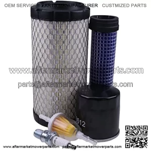New LG248 Maintenance Filter Kit Compatible with JD Gator XUV Turf CS CX TS Gas Kawasaki Engines