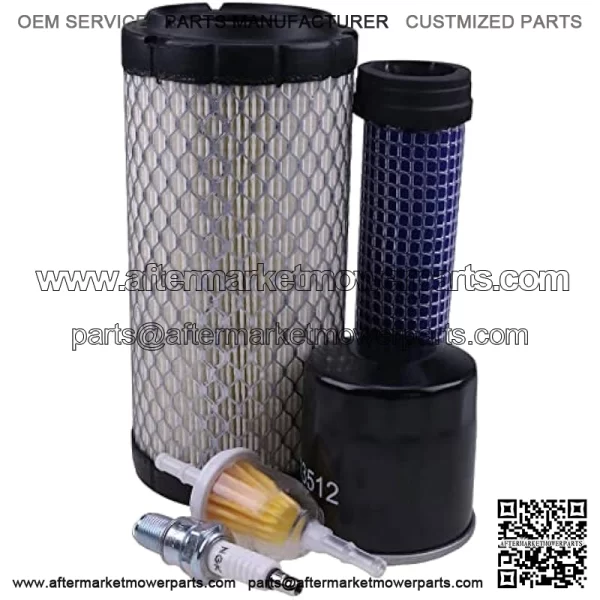 New LG248 Maintenance Filter Kit Compatible with JD Gator XUV Turf CS CX TS Gas Kawasaki Engines