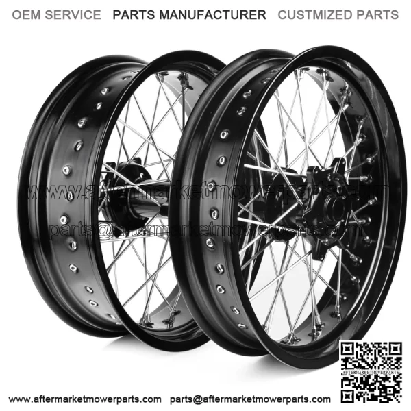 Dirt Bike Wheel Hub Set For Sherco 125 SC 2019-2020 / 300 SEF Factory / SEF-R 2013-2023 - Image 2