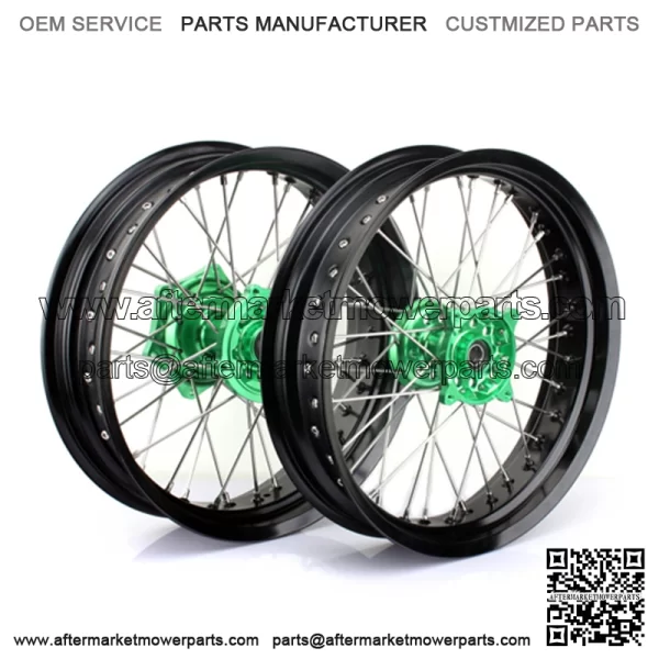 17 Inch Dirt BIke Spoke Wheels for Supermoto - Image 3