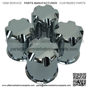 Golf Cart UTV ATV Wheel Rim Chrome Center Caps Set of 4