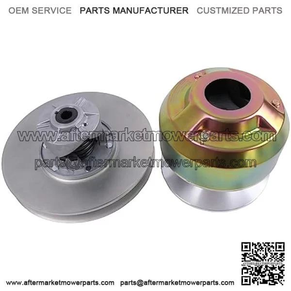 Primary and Secondary Drive Clutch Assembly AM128794 AM140985 AM140967 AM136806 Compatible with John Deere Gator 4X2 Worksite Gator Trail Gator 1200A Bunker and Field Vehicle - Image 2