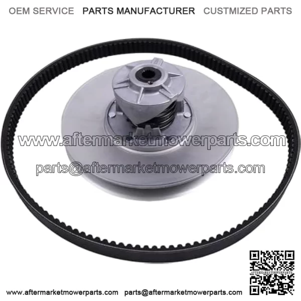 Secondary Driven Clutch AM140967 & Belt RE28721 Compatible with John Deere Gator Trail 4X2 6X4 Utility Vehicle - Image 2