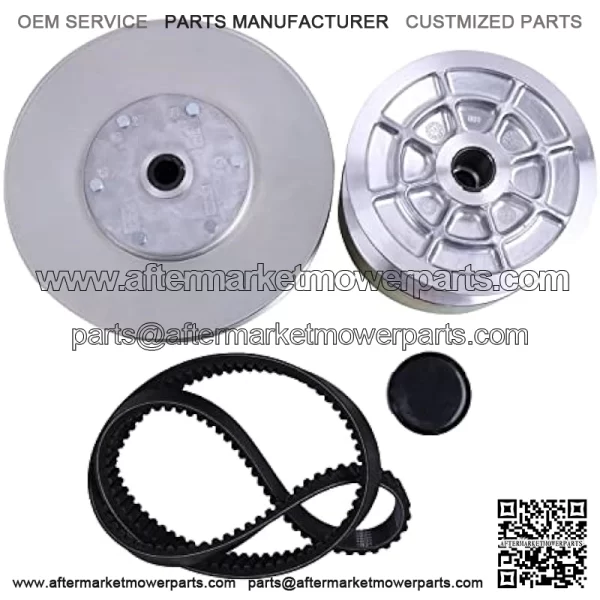 Driven Sheave Secondary Clutch AM140967 AMT2707 With Belt RE28721 Puller JDG11200 Compatible with John Deere Gator 4x2 6x4 Gas Gator Utility Vehicles Riding Mower/Bunker Rake 1200A - Image 2