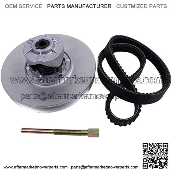 Driven Sheave Secondary Clutch AM140967 AMT2707 With Belt RE28721 Puller JDG11200 Compatible with John Deere Gator 4x2 6x4 Gas Gator Utility Vehicles Riding Mower/Bunker Rake 1200A - Image 3