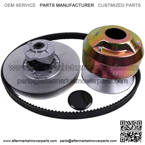 Primary & Secondary Driven Clutch Drive Belt AM140967 AM140985 RE28721 Compatible with John Deere 4X2 6X4 AMT600 AMT622 AMT626 Gas Gator Utility Vehicles Riding Mower/Bunker Rake 1200A