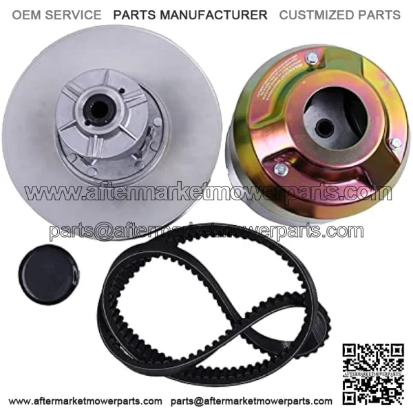 Primary & Secondary Driven Clutch Drive Belt AM140967 AM140985 RE28721 Compatible with John Deere 4X2 6X4 AMT600 AMT622 AMT626 Gas Gator Utility Vehicles Riding Mower/Bunker Rake 1200A - Image 3